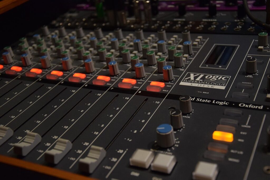 console, sound recording, studio, mixer, studio, studio, studio, studio, studio, mixer